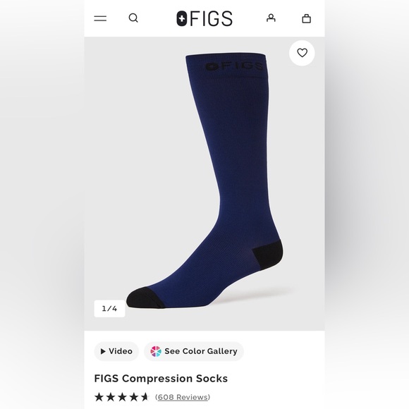 FIGS Compression Socks - Picture 2 of 4